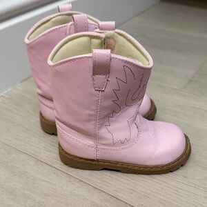 Pink baby Boots